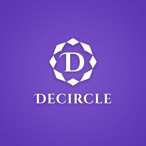 Decircle – Free minimal medieval logo design free logo preview