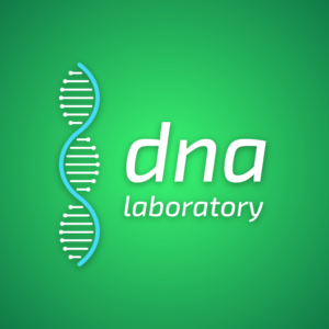 DNA laboratory – Science logo vector free logo preview