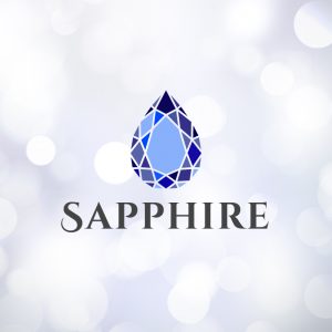 Sapphire – Jewelry vector logo design free logo preview