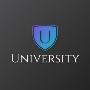 University – Letter U shield vector logo free logo preview