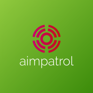 Aimpatrol – Bullseye geometric logo vector free logo preview