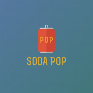 Soda Pop – Can flat design soda logo vector free logo preview