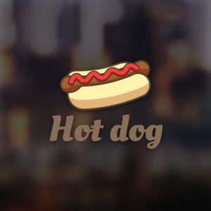 Hot Dog – Free fast food sausage bread logo free logo preview