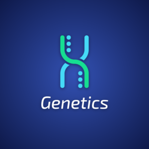 Genetics – DNA abstract vector logo free logo preview