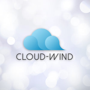 Cloud-wind – Free tech storage logo download free logo preview