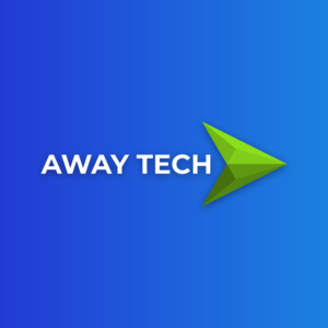 Away Tech – Geometric arrow logo design free logo preview