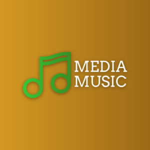 Media music – Band musical note logo vector free logo preview