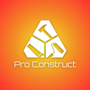 Pro Construct – Construction logo design free logo preview