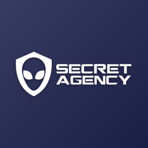 Secret Agency – Alien shield logo vector free logo preview